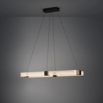 Eglo - Dimbare LED hanglamp aan een koord LED/39,2W/230V 3000K zwart