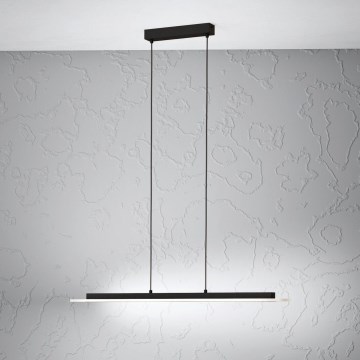 Eglo - Dimbare LED hanglamp aan een koord LED/57,5W/230V 3000K zwart + afstandsbediening