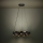 Eglo - Dimbare LED hanglamp aan een koord LED/72W/230V 3000K zwart/goud