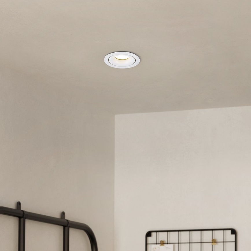 Eglo - Dimbare LED Inbouw lamp/4,9W/230V wit