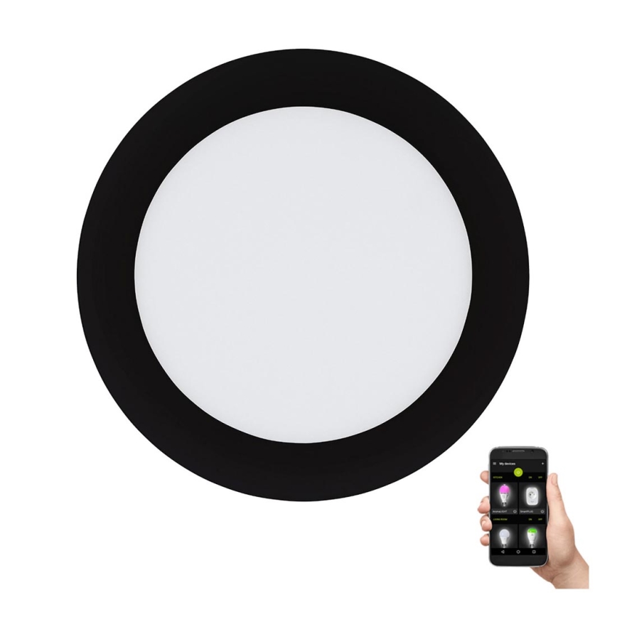 Eglo - Dimbare LED inbouwlamp voor badkamer LED/10,5W/230V 2700-6500K IP44 ZigBee Ø 16,5 cm