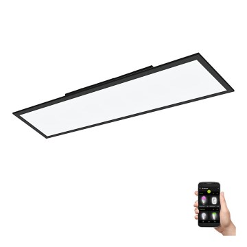 Eglo - Dimbare LED Plafond Lamp LED/33,5W/230V zwart ZigBee