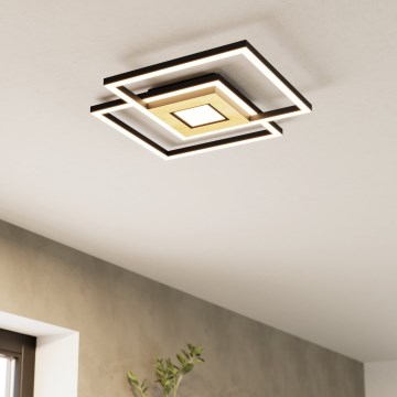 Eglo - Dimbare LED Plafondlamp 2xLED/17W/230V +1xLED/4,2W 2700-6500K + afstandsbediening