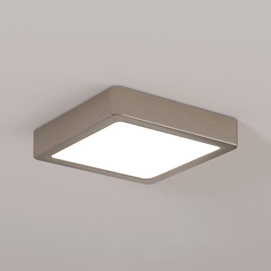 Eglo - Dimbare LED Plafondlamp LED/11W/230V mat chroom