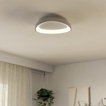 Eglo - Dimbare LED Plafondlamp LED/12W/230V 2700-6500K wit + afstandsbediening