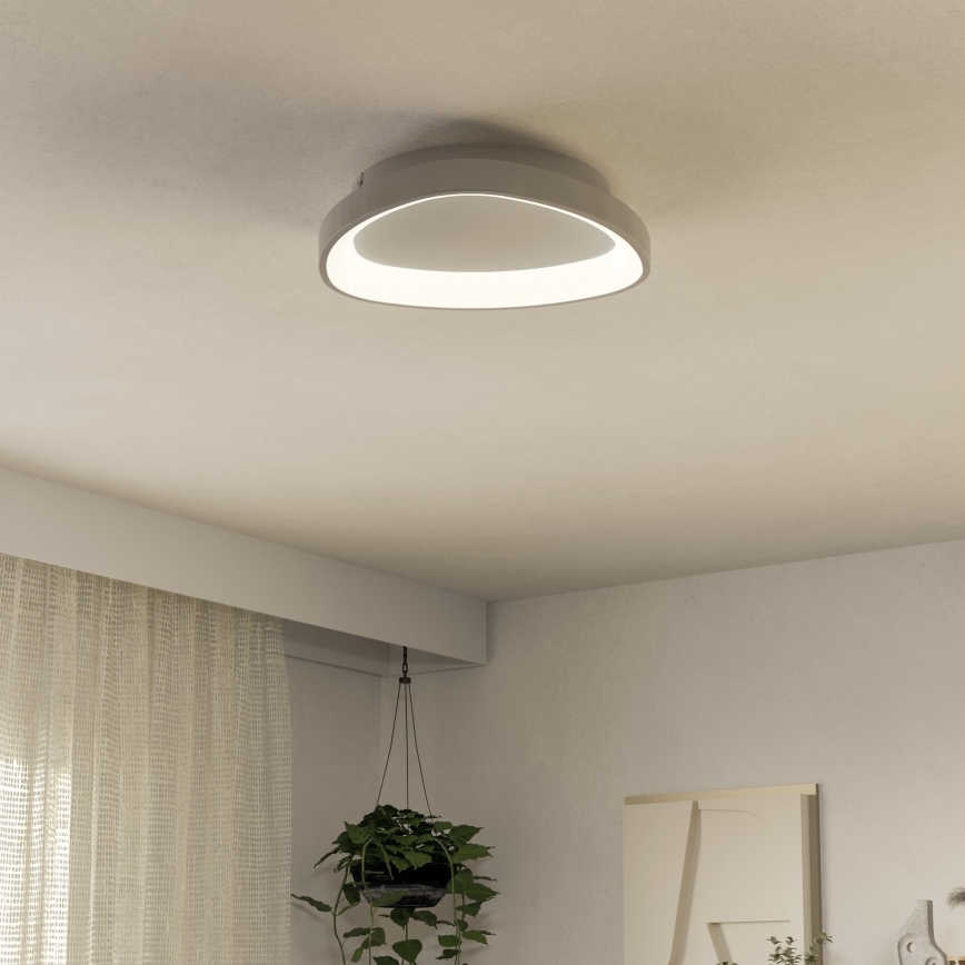 Eglo - Dimbare LED Plafondlamp LED/12W/230V 2700-6500K wit + afstandsbediening