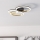 Eglo - Dimbare LED plafondlamp LED/20W/230V 4000K zwart/goud