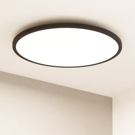 Eglo - Dimbare LED plafondlamp LED/41W/230V diameter 60 cm zwart