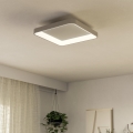 Eglo - Dimbare LED plafondlamp LORETELLO LED/12W/230V wit + afstandsbediening
