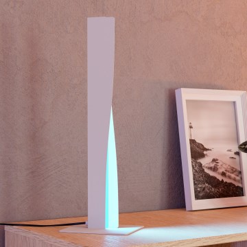 Eglo - Dimbare LED RGBW tafellamp LED/9W/230V 2700-6500K grijs