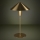 Eglo - Dimbare LED tafellamp LED/12W/230V 3000K goud