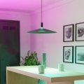 Eglo - dimbare RGBW LED-hanglamp aan kabel LED/15,5W/230V 2700-6500K zwart