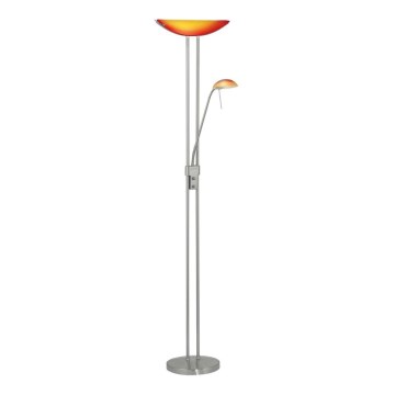 Eglo - Dimbare vloerlamp BAYA 1x R7s / 230W / 230V + 1x G9 / 33W