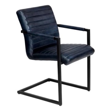 Eglo - Eetkamerstoel 90x53 cm blauw