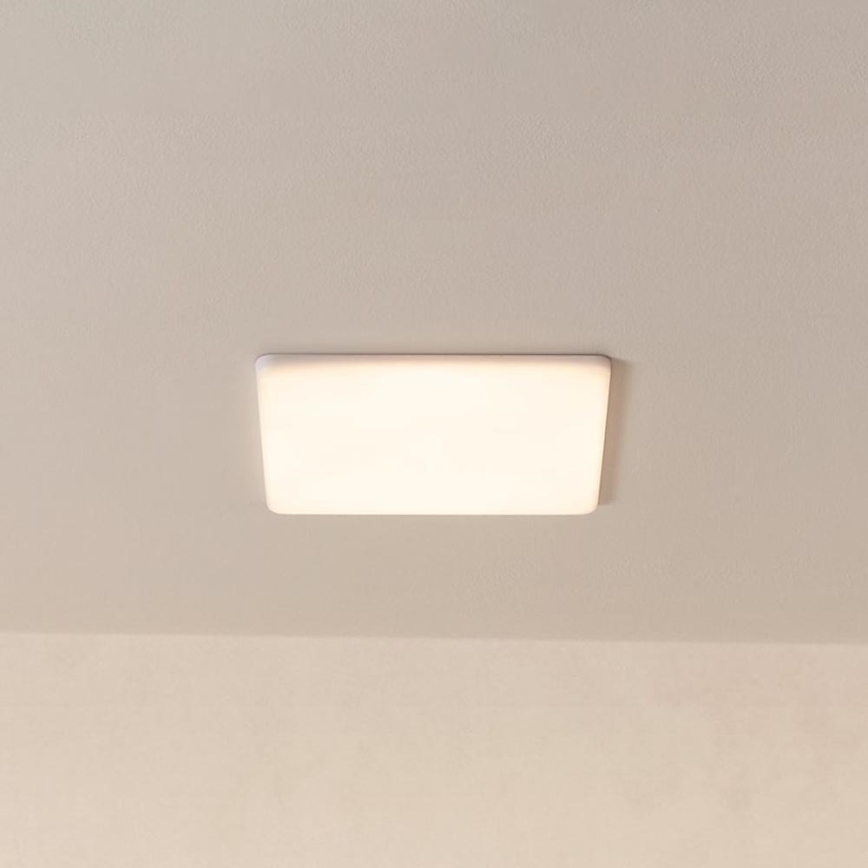 Eglo - Hangende LED Badkamer plafond verlichting LED/18W/230V 21,5x21,5 cm IP65