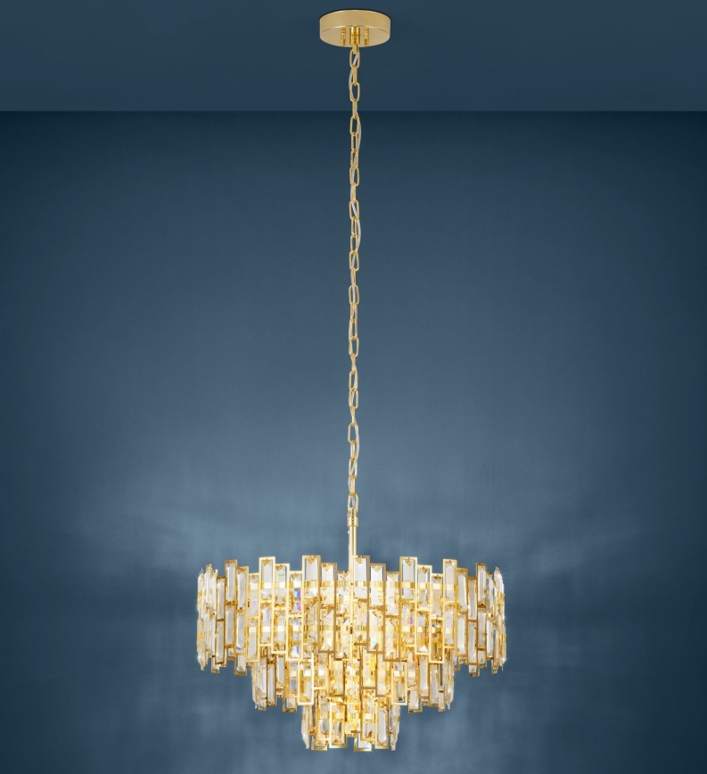 Eglo - Hanglamp aan een ketting 10xE14/25W/230V d. 63 cm