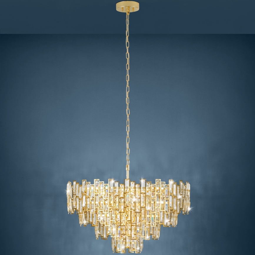Eglo - Hanglamp aan een ketting 10xE14/25W/230V d. 78 cm
