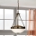 EGLO - Hanglamp aan een ketting 2xE27/60W/230V brons