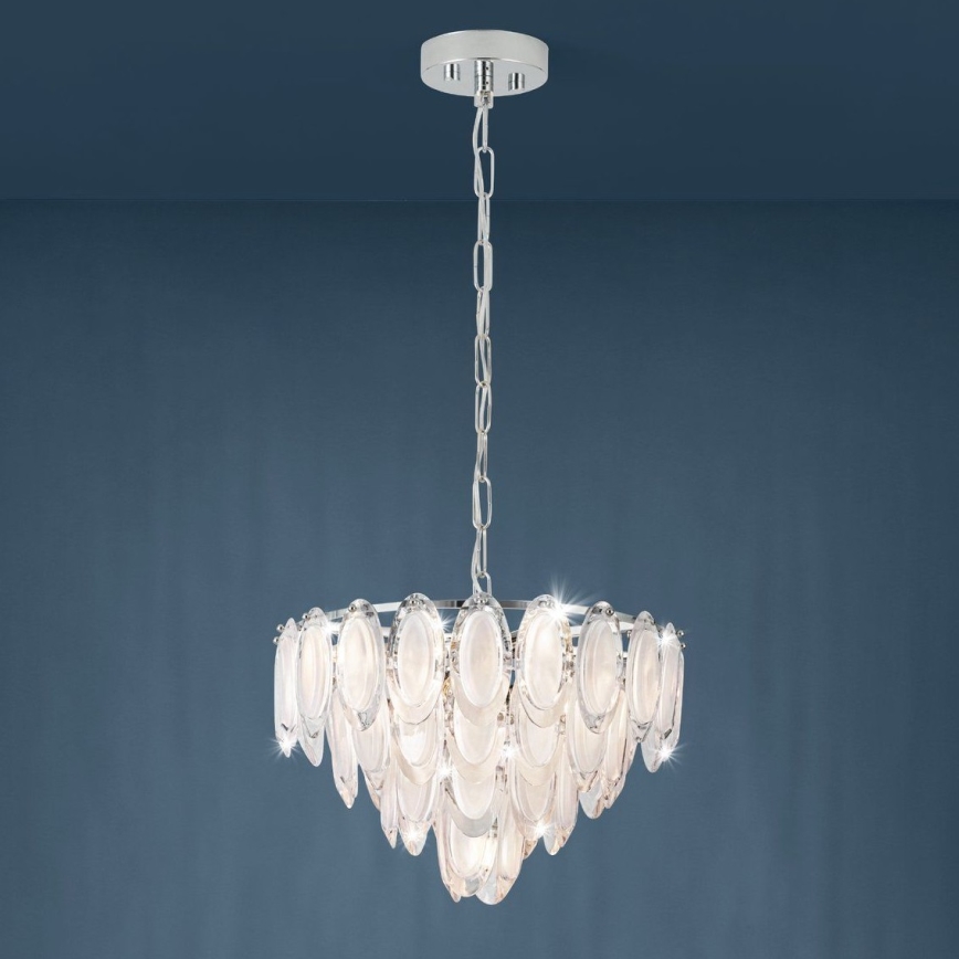 Eglo - Hanglamp aan een ketting 7xE14/40W/230V