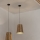 Eglo - Hanglamp aan een koord 1xE27/25W/230V goud/roze