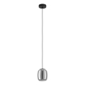 Eglo - Hanglamp aan een koord 1xE27/28W/230V grijs