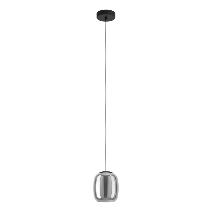 Eglo - Hanglamp aan een koord 1xE27/28W/230V grijs