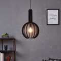Eglo - Hanglamp aan een koord 1xE27/40W/230V diameter 31 cm zwart