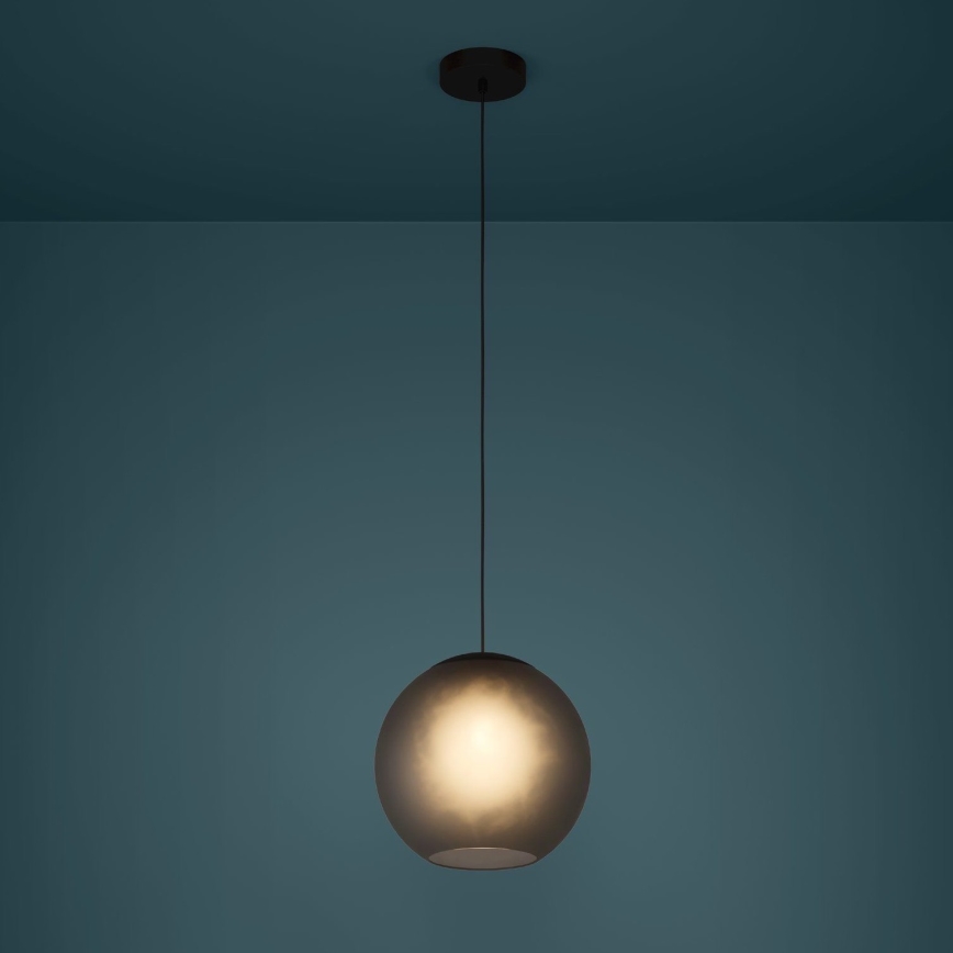 Eglo - Hanglamp aan een koord 1xE27/40W/230V gerookt