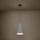 Eglo - Hanglamp aan een koord 1xE27/40W/230V grijs