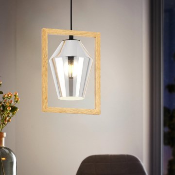 Eglo - Hanglamp aan een koord 1xE27/40W/230V