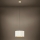 Eglo - Hanglamp aan een koord 1xE27/40W/230V wit