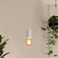 Eglo - Hanglamp aan een koord 1xE27/40W/230V wit