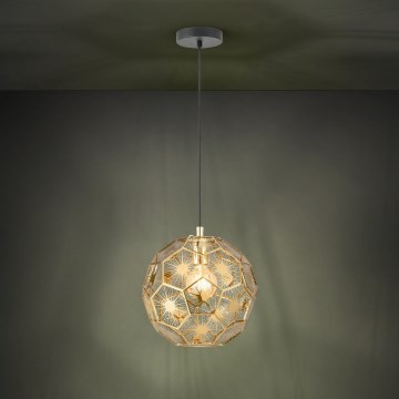 Eglo - Hanglamp aan een koord 1xE27/60W/230V d. 30 cm