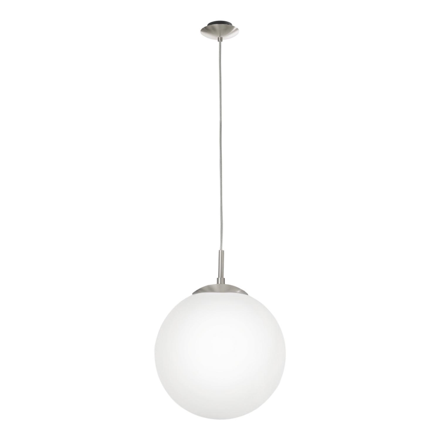 EGLO - Hanglamp aan een koord 1xE27/60W/230V diameter 30 cm wit
