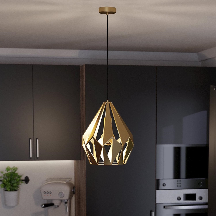 Eglo - Hanglamp aan een koord 1xE27/60W/230V diameter 31 cm