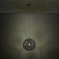 Eglo - Hanglamp aan een koord 1xE27/60W/230V diameter 41 cm zwart