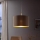 Eglo - Hanglamp aan een koord 1xE27/60W/230V taupe