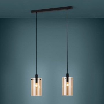 Eglo - Hanglamp aan een koord 2xE27/40W/230V