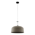 Eglo - Hanglamp aan een koord 3xE27/10W/230V bruin