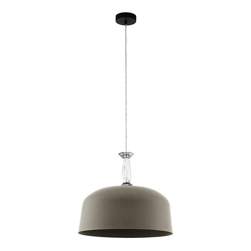 Eglo - Hanglamp aan een koord 3xE27/10W/230V bruin