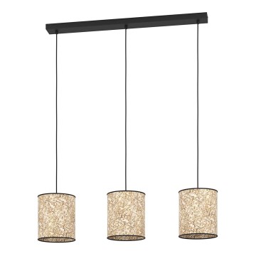 Eglo - Hanglamp aan een koord 3xE27/25W/230V