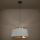 Eglo - Hanglamp aan een koord 3xE27/40W/230V grijs/goud