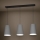 Eglo - Hanglamp aan een koord 3xE27/40W/230V grijs