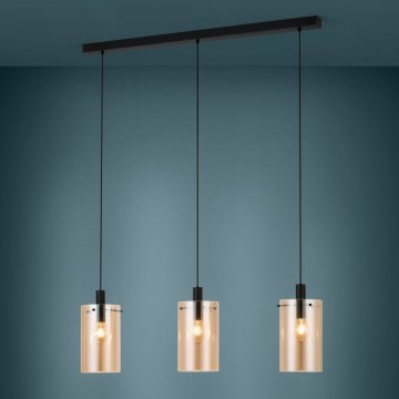 Eglo - Hanglamp aan een koord 3xE27/40W/230V