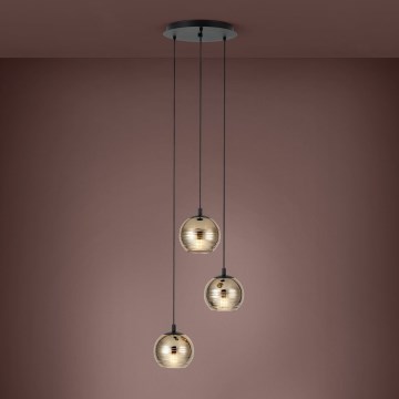 Eglo - Hanglamp aan een koord 3xE27/40W/230V