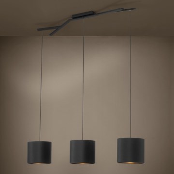 Eglo - Hanglamp aan een koord  3xE27/40W/230V
