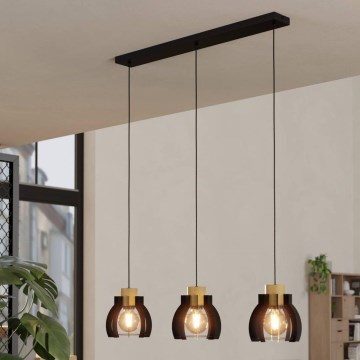 Eglo - Hanglamp aan een koord 3xE27/40W/230V