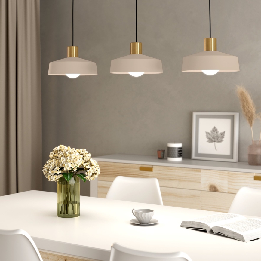 Eglo - Hanglamp aan een koord 3xE27/40W/230V