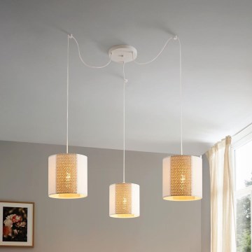 Eglo - Hanglamp aan een koord 3xE27/40W/230V spin