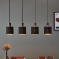 Eglo - Hanglamp aan een koord 4xE27/28W/230V